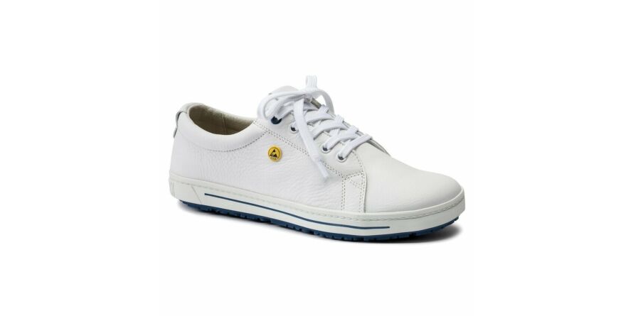 Birkenstock ESD sneakers QO 500, hvid læder, str. 39