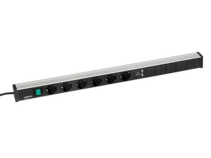 Modell 836/1 6 stikkontakter + bryter + 2xUSB + 4xCM