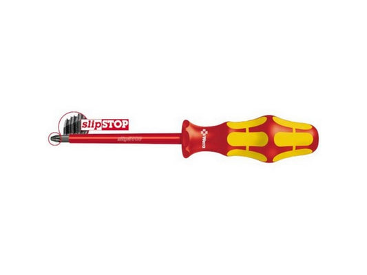 Screwdriver 1000V pozidriv PZ3x150mm; w/slipSTOP