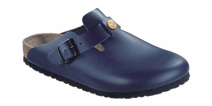Birkenstock Boston Clog ESD Str. 39; Blå normal