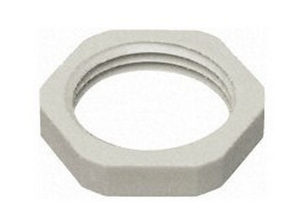 Nut polyamide grey M16