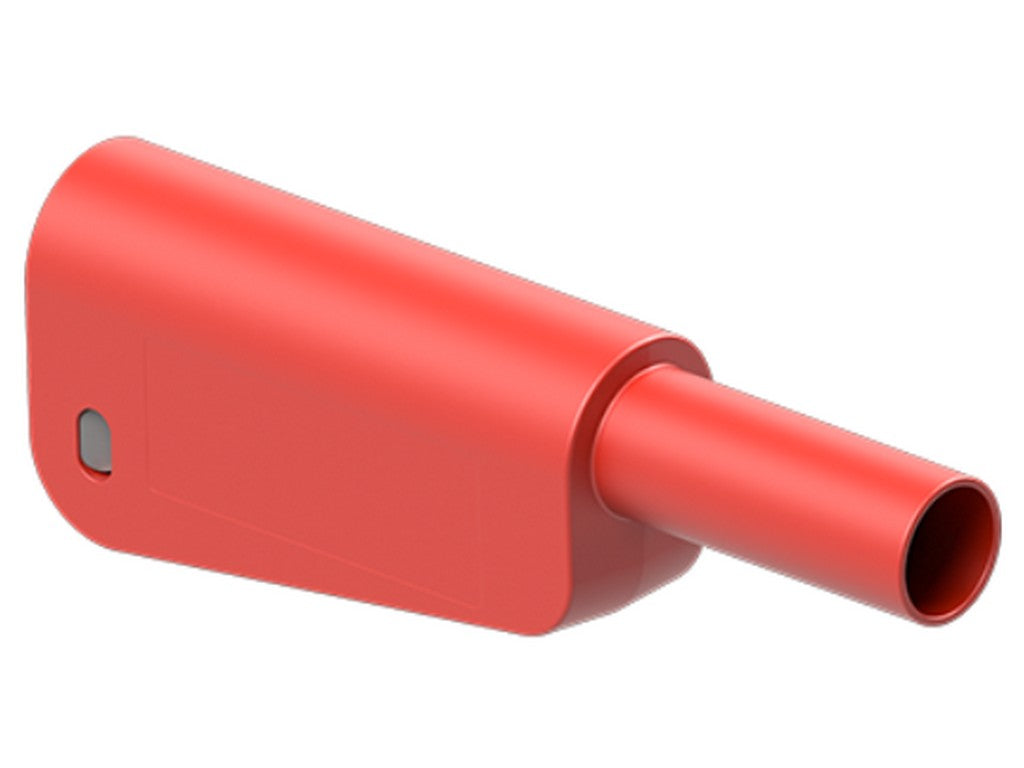 Insulation for banana plug KT-SL-4-39 Ø4mm RED for 1mm wire for SLQ-4x +SLM-4x