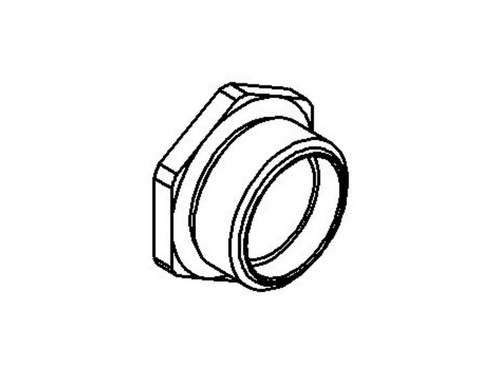 Reduktionsring polyamid grå M50-M40