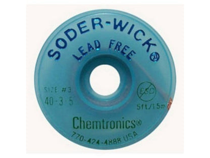 Suction thread no-clean flux green 2.0 for lead-free tin can w. 10 pcs.