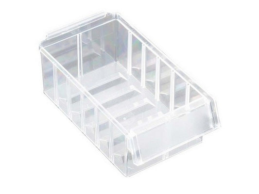 Plastic tray clear 92x175x59 mm
