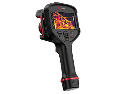 Thermal camera pixel 480x360/-20℃-650℃ w/digital camera w/16GB TF card/ w/rechargeable Li-Ion batt.