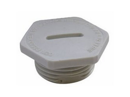 Blind plug polyamide grey PG42
