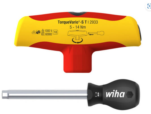 Wiha T-moment nøgle 5-14Nm 1000V isoleret