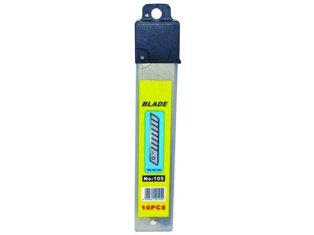 Break-off knife blade in dispenser Knife blades type L 18 mm/10 pcs.
