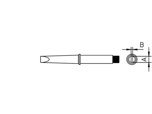 Loddespids 2,4mm 370°C CT5B7