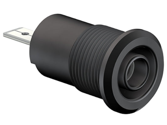 Socket BI-SLB4-F/A 4 mm, black