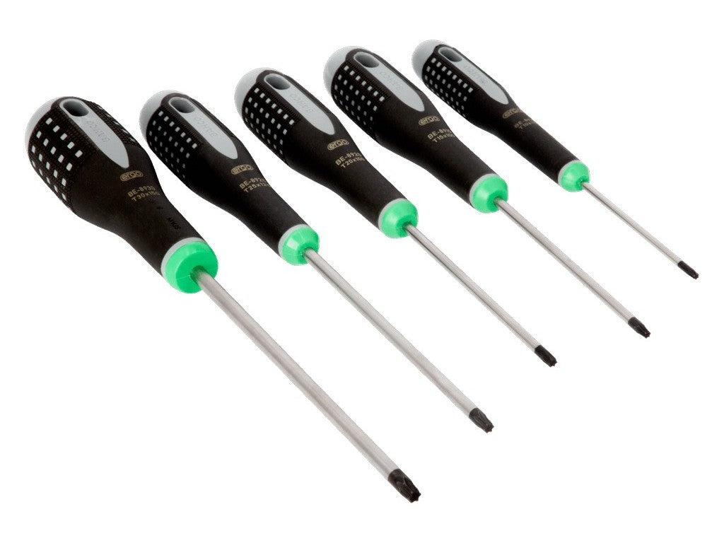 Screwdriver set w/5 pieces 5xTX