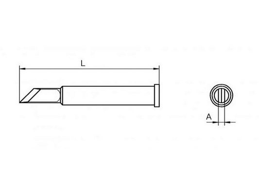 XT KN Loddespiss 2,0MM