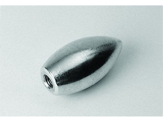 Føreknop f/rørål  Ø40x80mm m/M12 indv. gev.