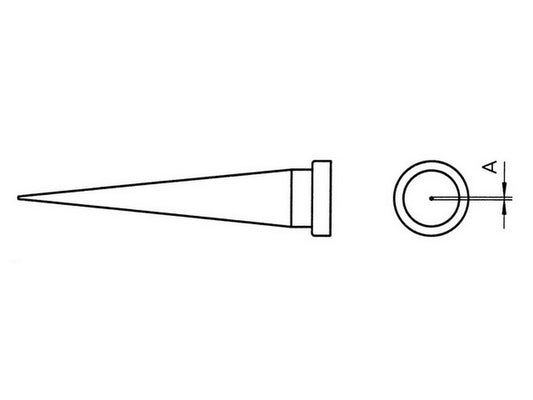 Soldering tip 0.6mm LT-T LF for lead-free soldering