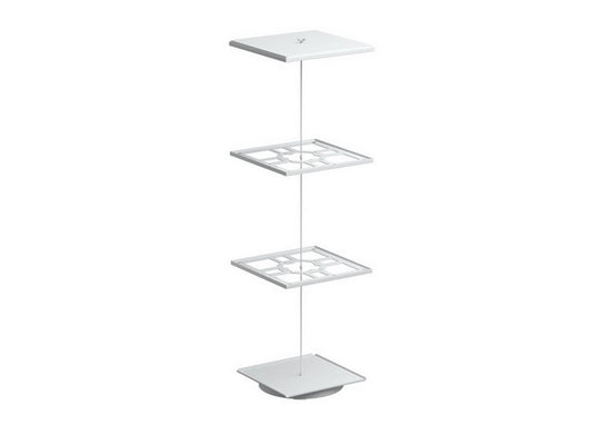 ESD turntable for 12 magazines 551 or 554 in three layers