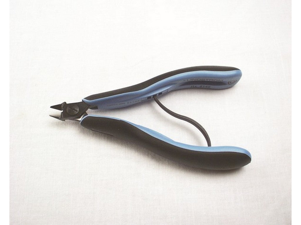 Diagonal cutter ESD ERGO tip tapered 0.1-0.8x135.5mm ultra