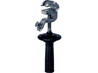 Universal grounding clamp f/Ø20mm + Ø25mm with handle