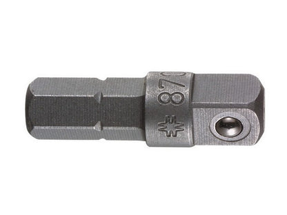 Overgangsstykke 1/4; 1/4x25mm