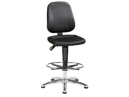 Arbejdsstol Ergo 35 ESD sort stof