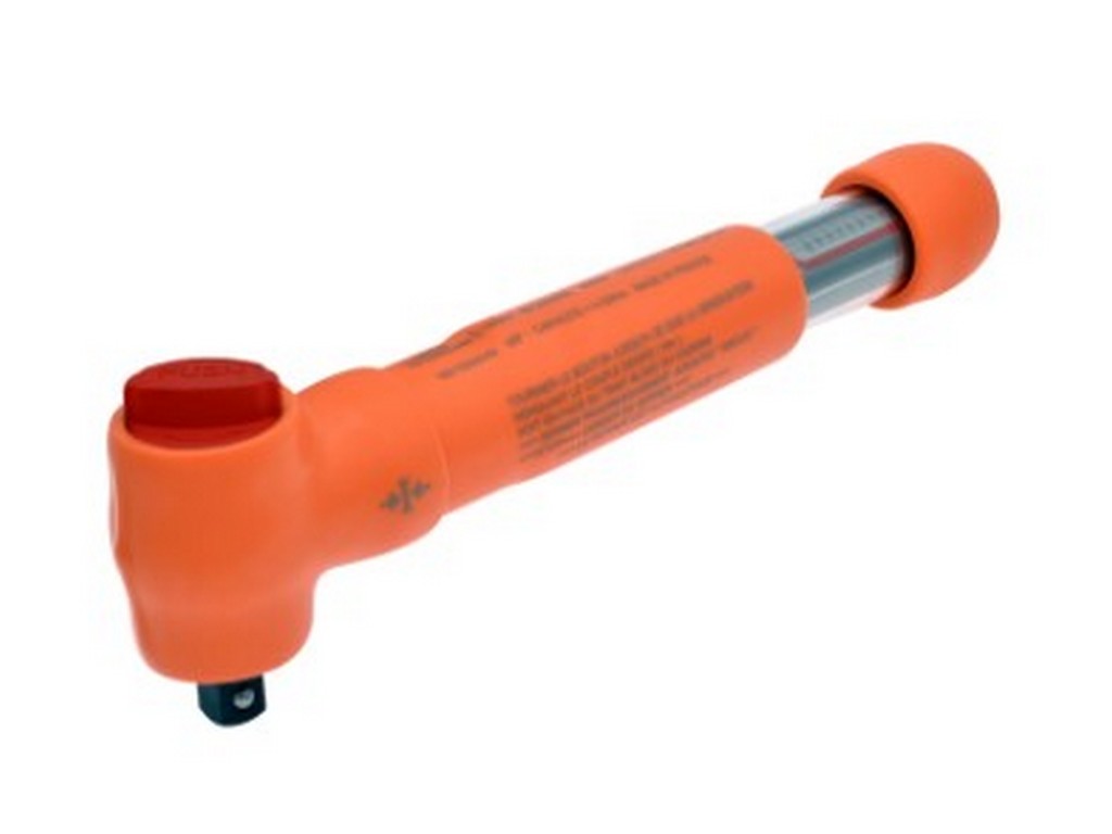 Torque socket wrench 3/8 4-20 Nm +/- 3% length 230mm1000V insulated