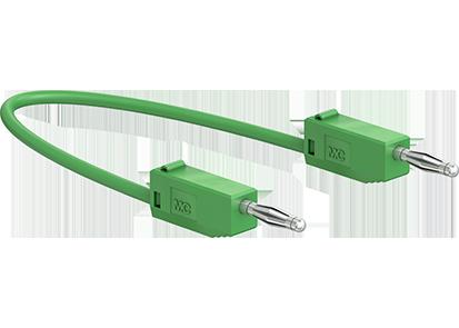 Testledning. 45cm LK205-X PVC grønn