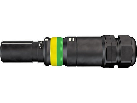Connector KST16BV-AX/M40/95-120 yellow/green