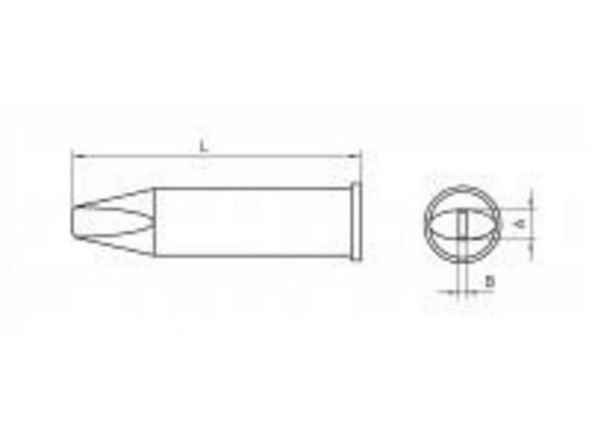 Loddespiss XHT D 5 x 1,2