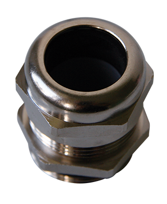 Kabelgjennomføring messing EMC M16; Ø4-9,5mm; m/lamellinnsats IP68