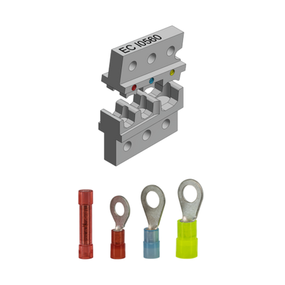 Matrice EC65 f/isol. kabelsko 0,5 - 6 mm - symetrisk crimp