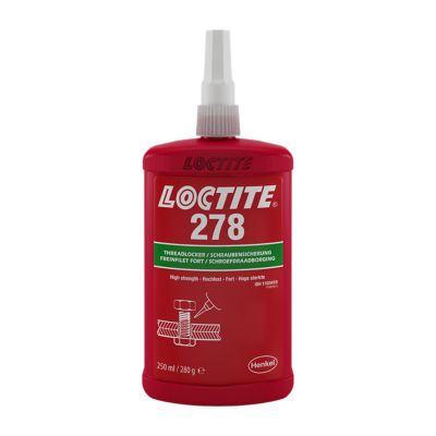 Loctite 278 skruelås. sterk 50ml flaske Høy temp.