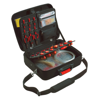 Plano værktøjstaske soft - 19" m. elastik holdere u/værktøj