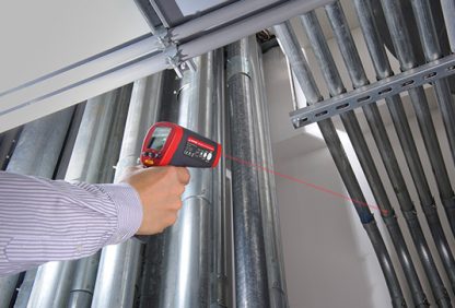 Infrared temperature instrument -32°C - 1250°C Emissivity factor Adjustable 0.1-1.0