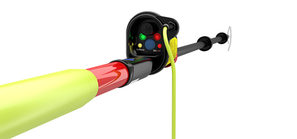 Voltage indicator r BO-A AC/DC 1-3kV especially for track with telescopic rod