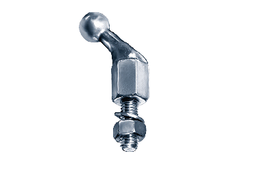 Ball bolts 45° Ø20mm x M12 external thread 30mm