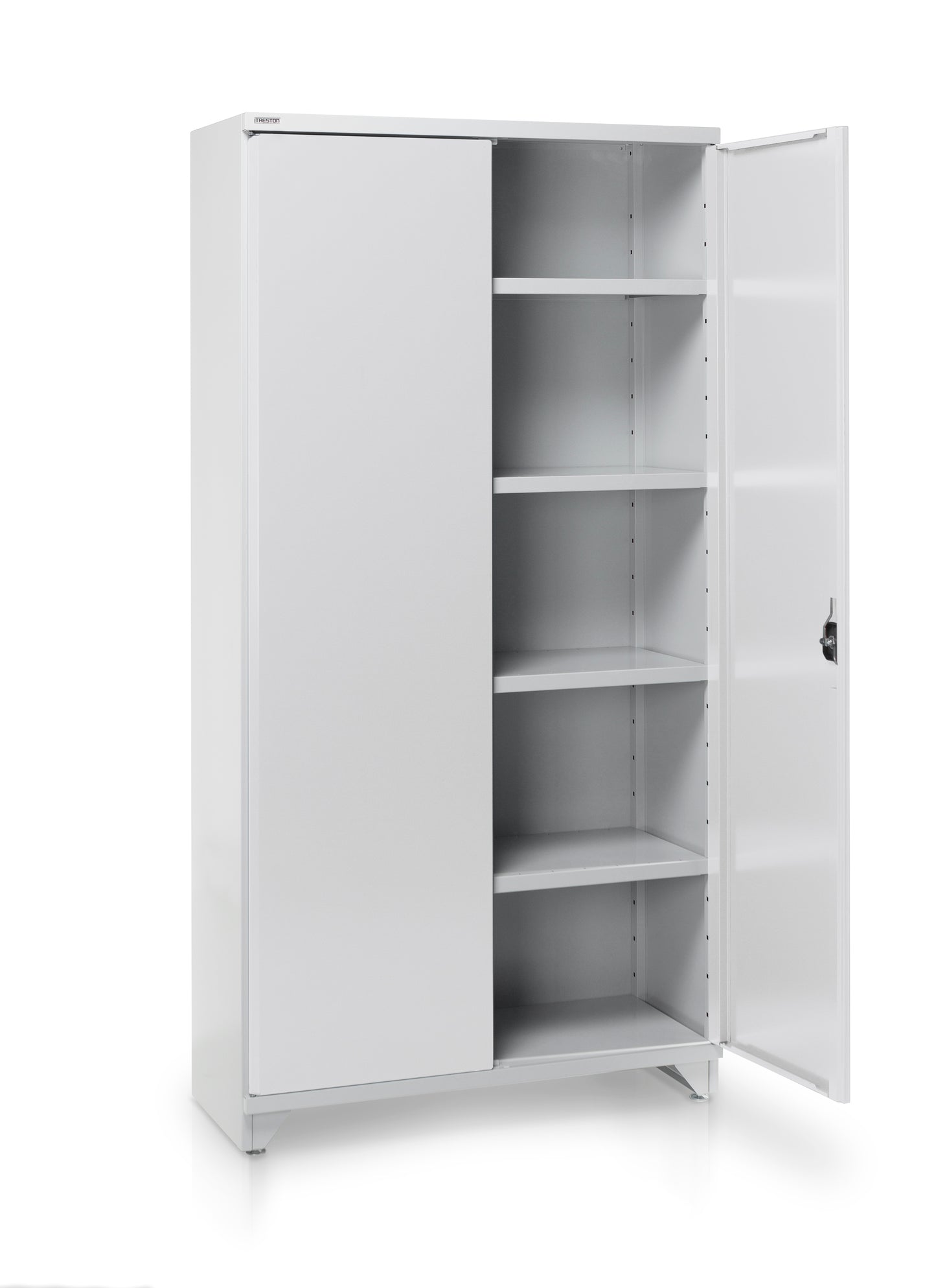 Shelf cabinet 100/50/200, 4 shelves; grey
