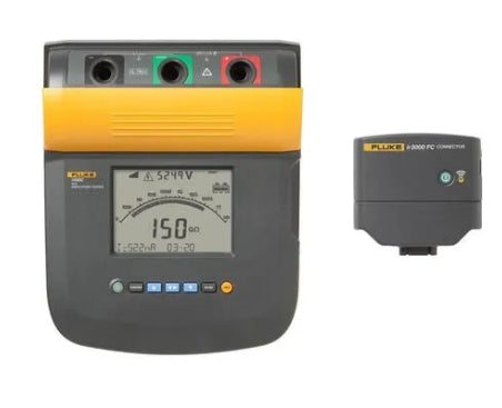 Fluke 1555 isolationsmodstandstester kit og Fluke Connect-adapter