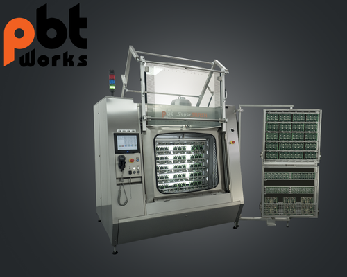 PBT Works SuperSWASH rensesystem til elektronikproduktion med PCB'er og PCBA'er