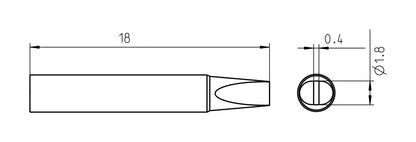 RTM 018 S  Micro Chisel