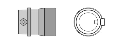 Adapter for munnstykke NQ