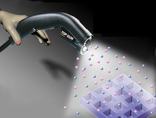 Top Gun 3 Ion pistol med Stander og optisk sensor.