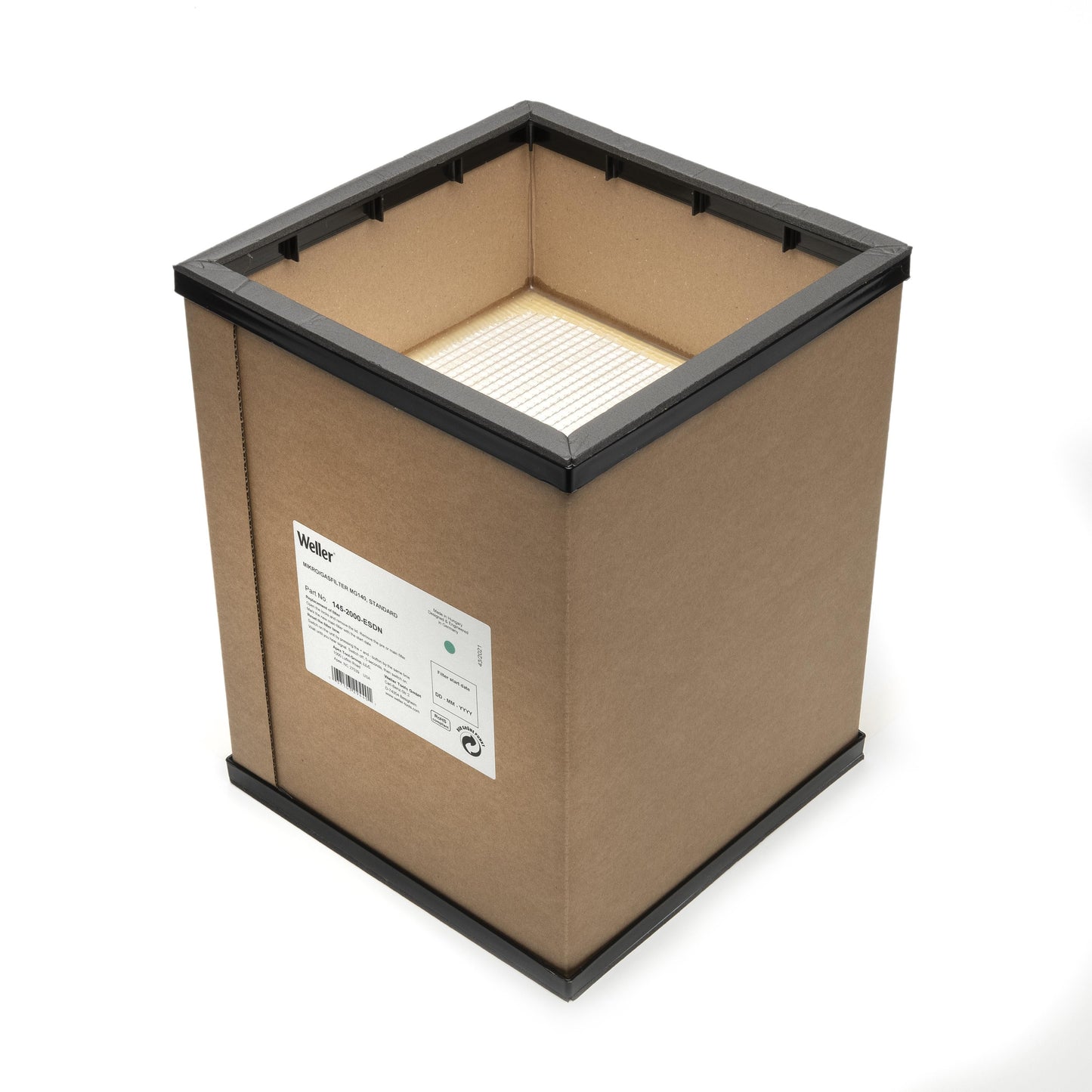 Particle filter H13+ gas filter MG140, STAN