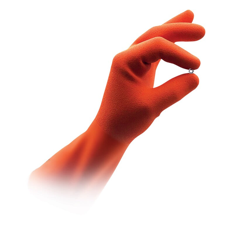 Orange L-AUS glove Touch-E 1000V Size 11-CL 0-36cm long-0.8mm thick ARC SAFE