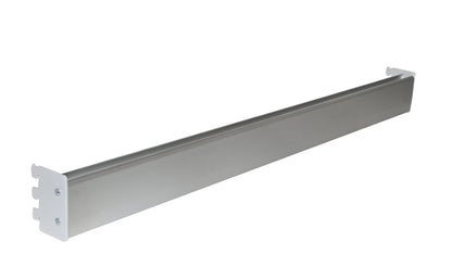 Aluminium bin rail for upright tube M1500