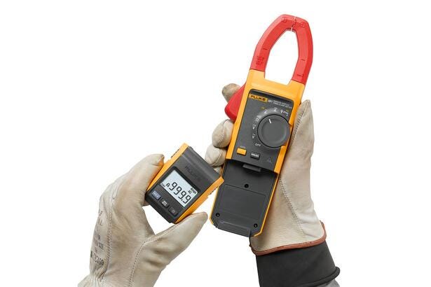 Tangamperemeter1000A TRMS ACDC CAT IV m/IFLEX  + aft. display