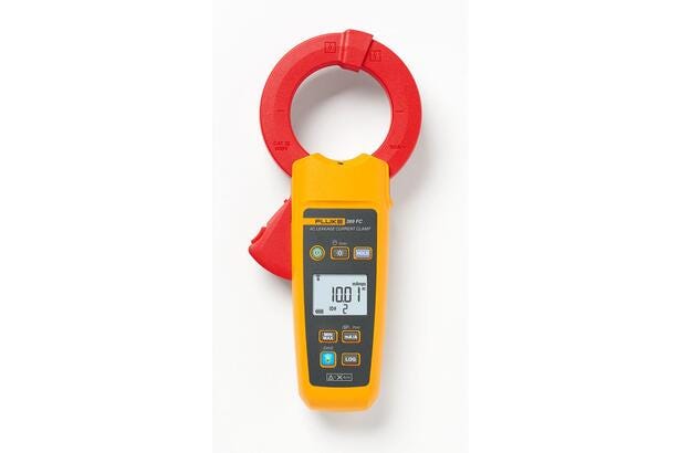 Lækstrøm tangmeter 3mA-60A AC Fluke Connect, max Ø61mm CATIII 600V / CATIV 300V