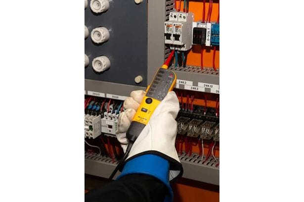 Spændingstester 12-690V CATIV 600V m/vibrationsindicat