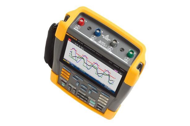 ScopeMeter Color 60 MHz 2-kanals fargeoscilloskop med programvare