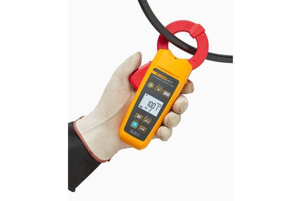 Lækstrøm tangmeter 3mA-60A AC Fluke Connect, max Ø 40mm CATIII 600V / CATIV 300V