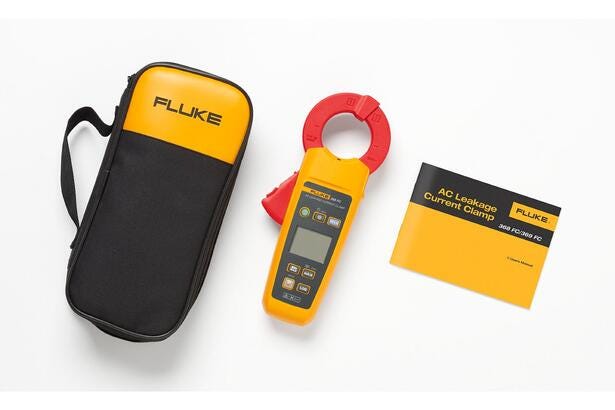 Lækstrøm tangmeter 3mA-60A AC Fluke Connect, max Ø 40mm CATIII 600V / CATIV 300V